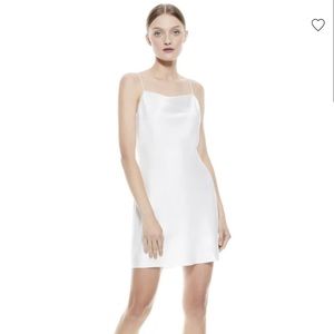 Alice & Olivia Harmony White Dress